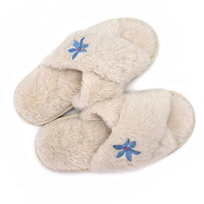 Cozy Plush Slippers Model No LC002 - Perfect for Relaxing at Home