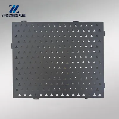 High-Quality Perforated Engraved Aluminum Veneer Panels for Building Facade & Interior Decoration