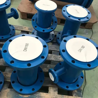 Premium DN600 DN800 Ductile Iron Flanged Tee with PTFE Coating