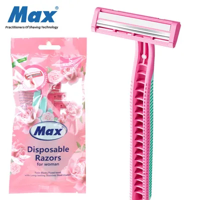 Durable Triple Blade Design for Outdoor Travel Disposable Shaving Razor