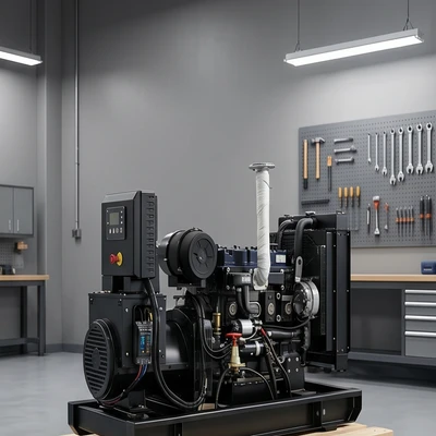 Common Units AC Rotating Exciter Customized Silent Type Generator Set