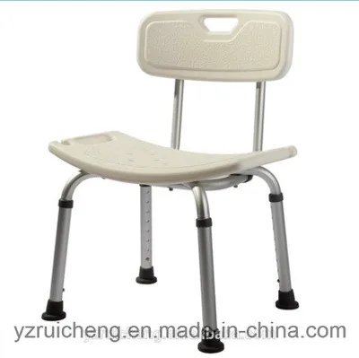 Safety Adjustable Shower Chair Bath Tub with Backrest for Disabled
