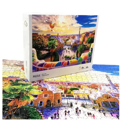 Factory Price Custom Jigsaw Puzzle 500 1000 Pieces Cardboard Puzzle Games