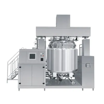 Premium Vacuum Emulsifying Mixer for Cosmetic Creams and Lotions