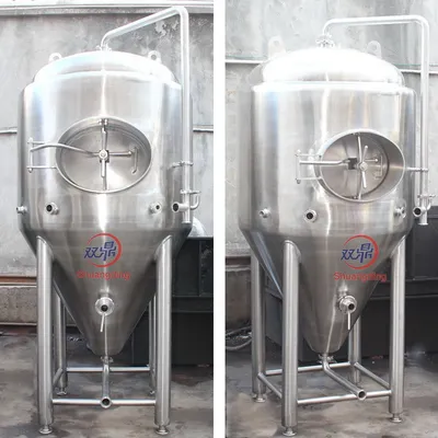 Conical Glycol Jacketed Beer Vessel Fermentation Tank.