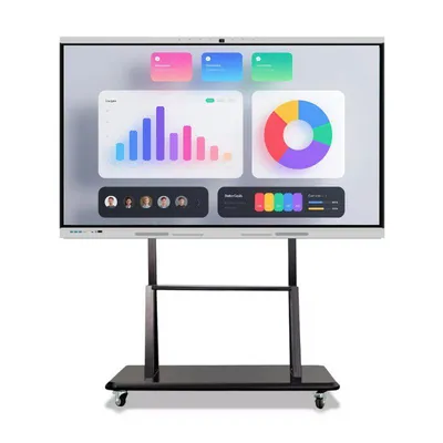 Smart Conference Room Whiteboard - 86-Inch Interactive Display