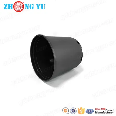 Wholesale Durable Recycled PP Black Gallon Pot Handle Plastic Planter Plant Flower Seedling Nursery Pots Garden Supplier