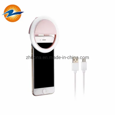 LED Selfie Light Portable Rechargeable LED Ring Light Tiktok LED Live Lighting LED Lamp