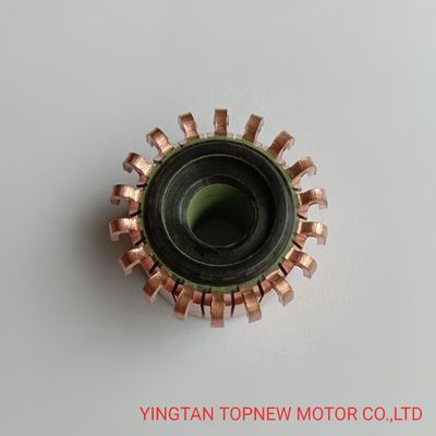 18 Segments Hook Type Starter Motor Commutator 22.9*8/9/12*18.5mm*18p