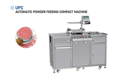 Powder Feeding Machines Powder Press Cosmetic Pressing Tool Face Powder and Eye Shadow Indie Makeup Production