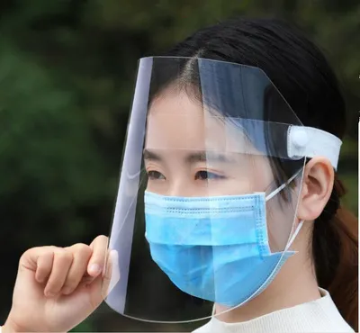 Clear Acrylic Full Facial Protector Face Helmet