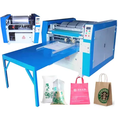 Bag Logo Date Cloth PP Woven Bag Printing Machine on Plastic Bags Paper Bag Printer Pakistan