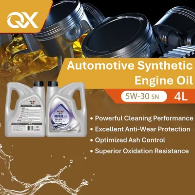 Customized Private Label 4L 5W-30 Sn Performance Motor Oil for High Temperature Engine Protection From China Premium Motor Oil