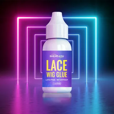 Custom Waterproof Lace Wig Adhesive Latex Free Fast Drying Whole Week Lasting Human Hair Lace Wig Glue