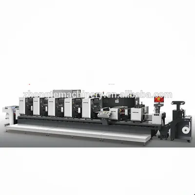 Ztj-520 Self-Adhesive Label 4 Colour Flexo Printing Machine