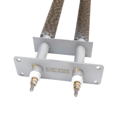 W/U/I Shape Electric Resistance Air Finned Strip Heating Element Fin Tube Heater for Load Bank