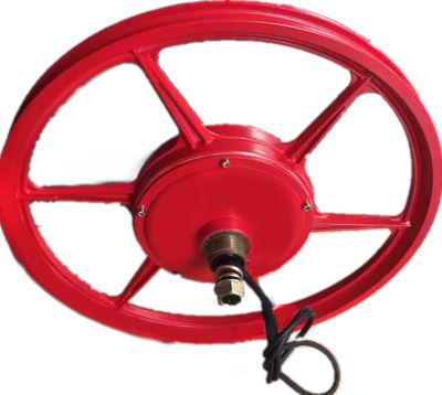 23.6 Inch 48 V 350 W Red Hub Motor with Rim