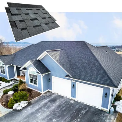 Lightweight Resort Building Materials Self-Adhesive Bitumen Roofing Sheets American Asphalt Roofing Shingles