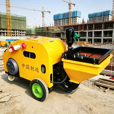 Multi Functional Mortar Spraying Machine Cement Mortar Gypsum Real Stone Paint Wall Plastering Spraying Machine