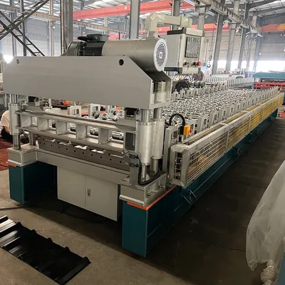 Hot Sell Trapezoidal Roofing Sheet Metal Ibr Roof Sheeting Wall Panel Long Span Ibr Rolling Forming Machine