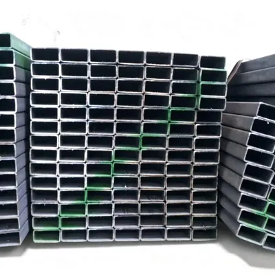 Precision Cut Black Square Tube for Equipment Bracket Assembly