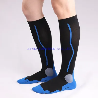 Compression Socks Women and Men Circulation-Best for Cycling, Nursing, Running, Travel, Flight