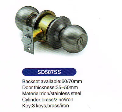 High Security New Design 587 Ss Door Lock