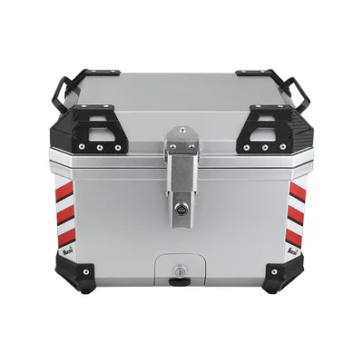 Universal Motorcycle Trunk Tour Tail Box with Security Lock 45L