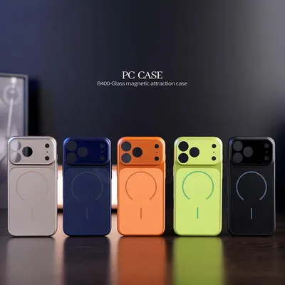 Optical AG Glass Magnetic Case Wholesale for iPhone 17 PRO Max Protective Phone Case for iPhone 17 Air 17 PRO