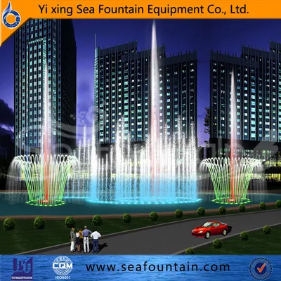 Seafountain Design Wooden Package Music Fountain