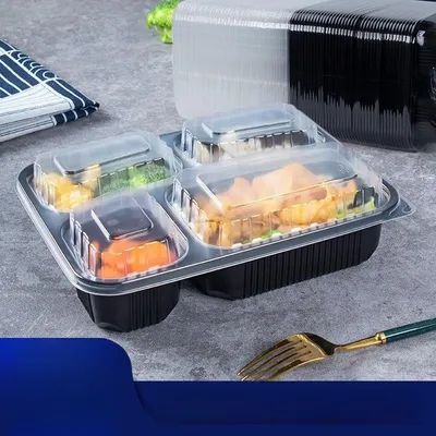 Plastic Food Box Restaurant Packaging Takeaway Lunch Box Fast Food Packaging