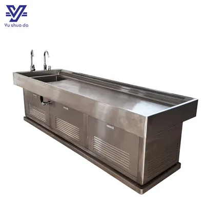 High Quality Stainless Steel 304 Funeral Equipment Dissecting Table