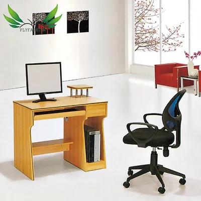 Premium Wooden Office Computer Desk for Home and Work