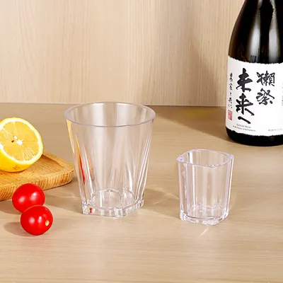 Plastic PC Material Drink Cup Whisky Wine Drink Use Cup Drinkware