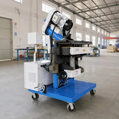Advanced Upper and Lower Double Disc Beveling Machine for Fabrication Plate Beveling with K 6390