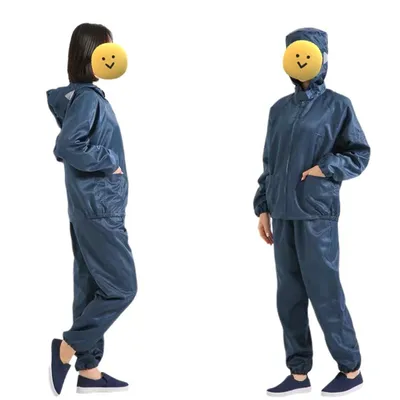 Lab Coat Garments ESD Coverall Anti-Static Apparel Gown Work Clothes