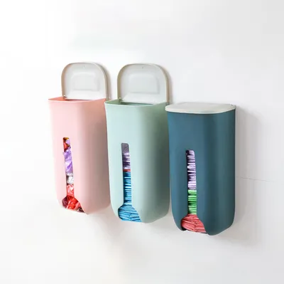 Good Quality Factory Directly Sale Garbage Bag Container PP Plastic Storage Trash Holder Trash Bag Dispenser House