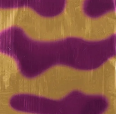 Vibrant Purple-Yellow Dazzling Printing Film for Creative Projects