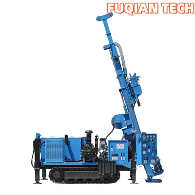 Mobile Hydraulic Lift Trailer Core Drilling Rig for Self Loading Operation