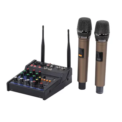 Factory Wholesale UHF Karaoke Sing Party Handheld Dynamic Radio Microphone Wireless Mic