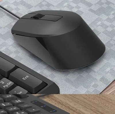 3D Philip Classic Style USB Optical Engine Business Computer Wired Mouse