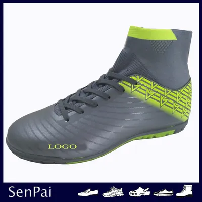 High Quality Football Shoes Flyknit Upper Fashion Men Soccer Boots