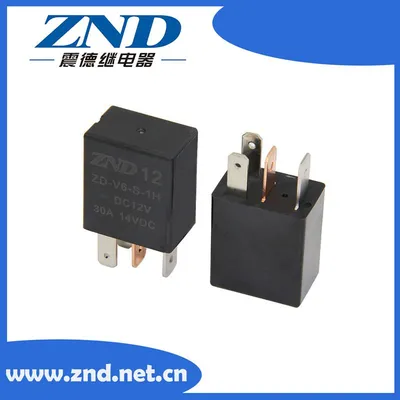 12V 4 Pin V6 Automotive Relay, Suit for All Cars