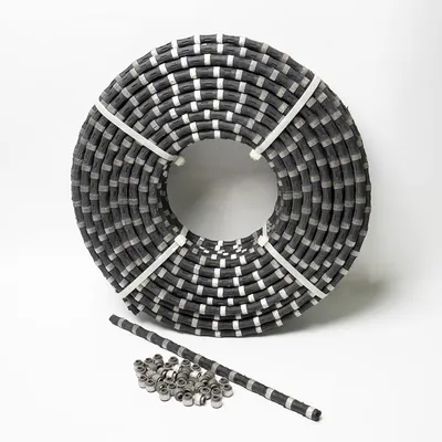 Wear Resistant Stone Cutting Diamond Wire Saw for Stone and Concrete Cutting
