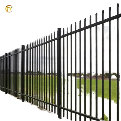 Safety Reinforced Zinc Steel Guardrail for Pedestrian Road Separation