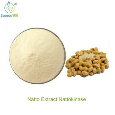 Manufacturer of High Quality Natto Extract Nattokinase Powder Bulk