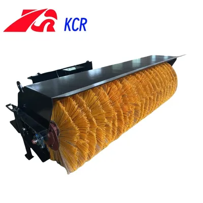 Skid Steer Loader Angle Sweeper for Efficient Debris Removal