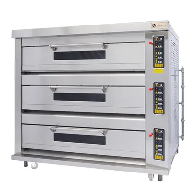 Zippy Standard Series Commercial Gas Deck Oven Multi Deck Bakery Baking Oven for Bread Cake Pastry Pizza