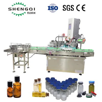 Fully Automatic Transfer Tube Reagent Filling Machine Test Tube Filling Capping Machine