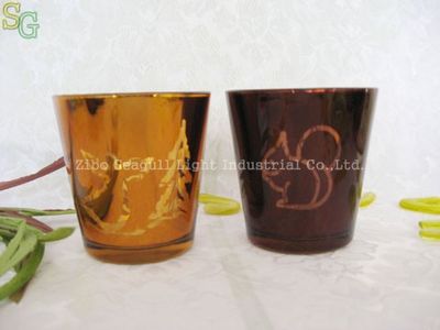 Glass Candle Holder(SG-CC2441)